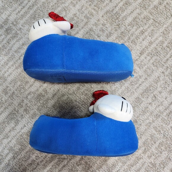 Hello Kitty girls women soft slippers blue size S/M - Picture 4 of 12